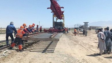 افزایش ظرفیت راه‌آهن شمال افغانستان با ساخت خط فرعی ۱۰۰۰ متری ازبیکستان