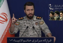 هشدار قرارگاه مرکزی خاتم الانبیا؛ آمریکا، اسرائیل را یا مهار کند یا ما پاسخ می‌دهیم