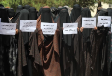 طالبان زنان جبرئیل هرات را به حمایت از حجاب مورد نظر خود وادار کرد