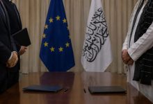 پایان گفت‌وگوهای بروکسل زیر سایه اعتراض‌ها به حضور طالبان