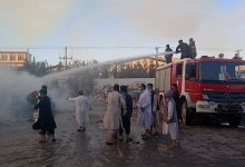 آتش‌سوزی در شهرک صنعتی هرات ۲۰ میلیون افغانی خسارت برجا گذاشت