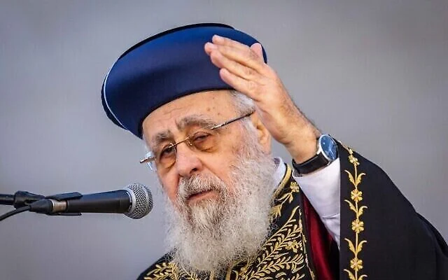 خاخام ارشد اسرائیل: نتانیاهو دروغگو است