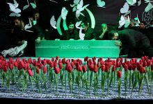 وداع با رهبرشهید جبهه‌مقاومت
