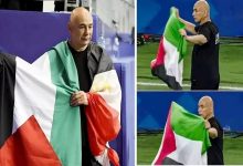 خشم رسانه‌های صهیونیستی از برافراشتن پرچم فلسطین توسط سرمربی تیم ملی مصر