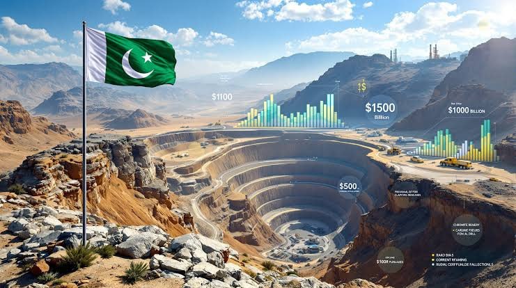 ظرفیت ۶ تریلیون دالری معادن پاکستان؛ فرصت بزرگ، بهرهبرداری اندک
