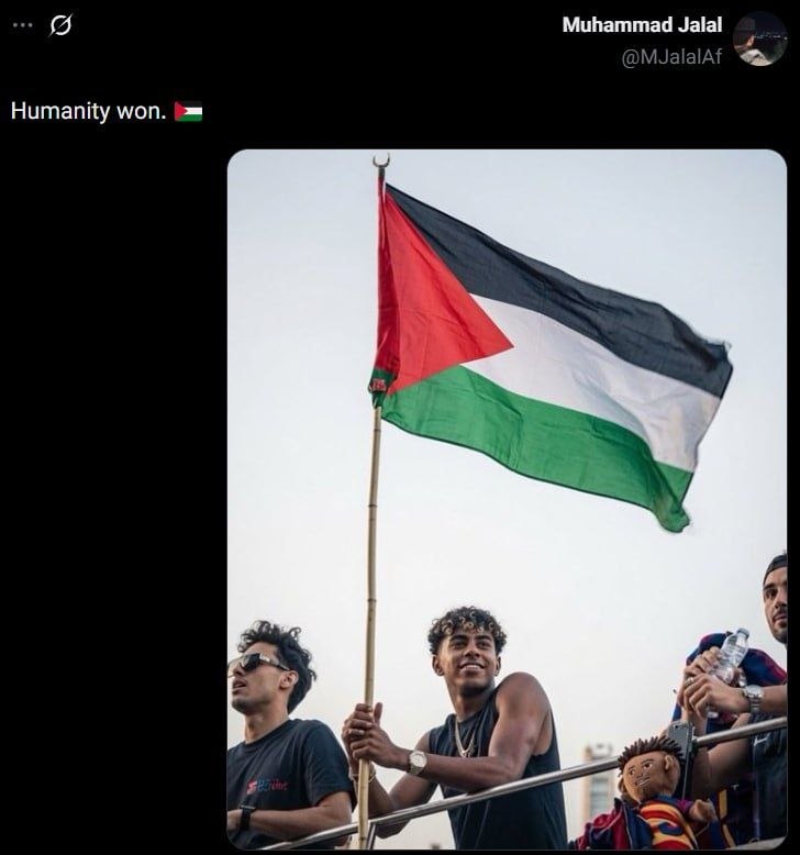 واکنش عضو نزدیک به طالبان به قهرمانی اسپانیا؛ «انسانیت پیروز شد»