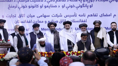 تفاهمنامه ایجاد شرکت سهامی مشترک در کابل امضا شد