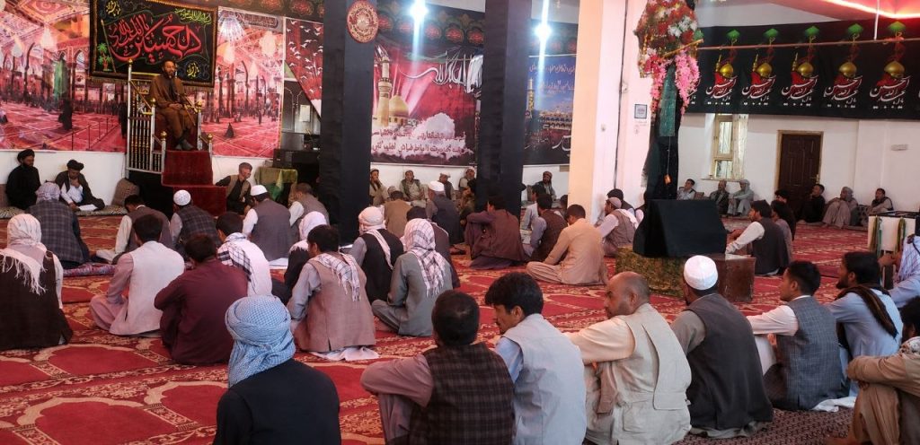 اربعین‌حسینی در بامیان؛ علما بر مقابله با ظلم تأکید کردند
