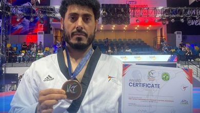 تکواندوکار افغانستان بر سکوی سوم آسیا ایستاد