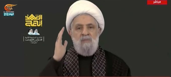 دبیرکل حزب‌الله لبنان: مقاومت برای مقابله با اشغالگری است؛ تسلیم در برابر دشمن را نمی‌پذیریم