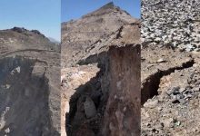 شکاف‌های تازه در چهل‌ستون خطر رانش زمین را افزایش داد