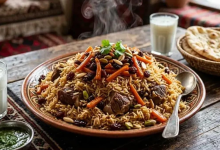 قابلی پلو؛ شاه‌‌غذای سفره‌های افغانستان، تاریخچه و طرز تهیه اصلی