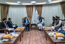 حقانی بر تداوم همکاری افغانستان و اتحادیه اروپا تأکید کرد