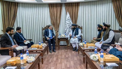 حقانی بر تداوم همکاری افغانستان و اتحادیه اروپا تأکید کرد