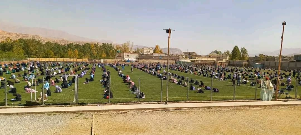 بامیان؛ بیش از ۱۲۰۰ نفر برای ۱۹۸ بست معارف رقابت کردند