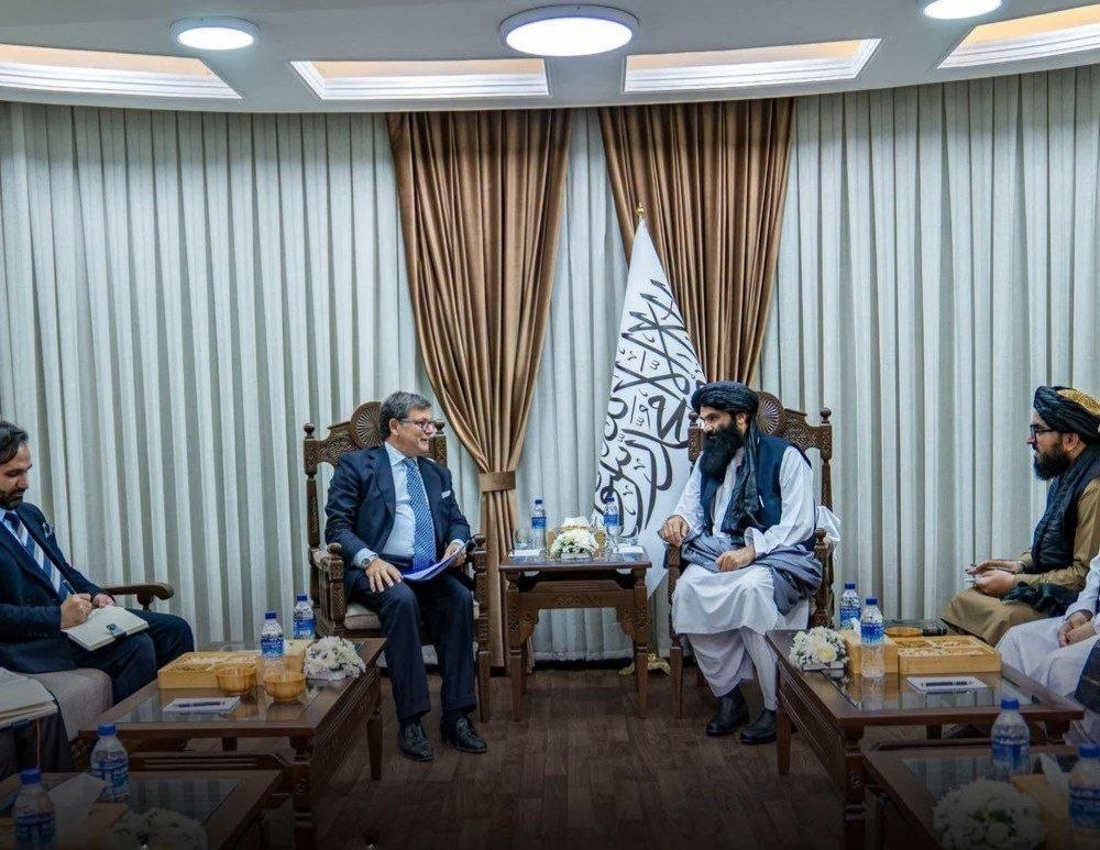 حقانی و کاردار اتحادیه اروپا بر گسترش همکاری‌ها تأکید کردند