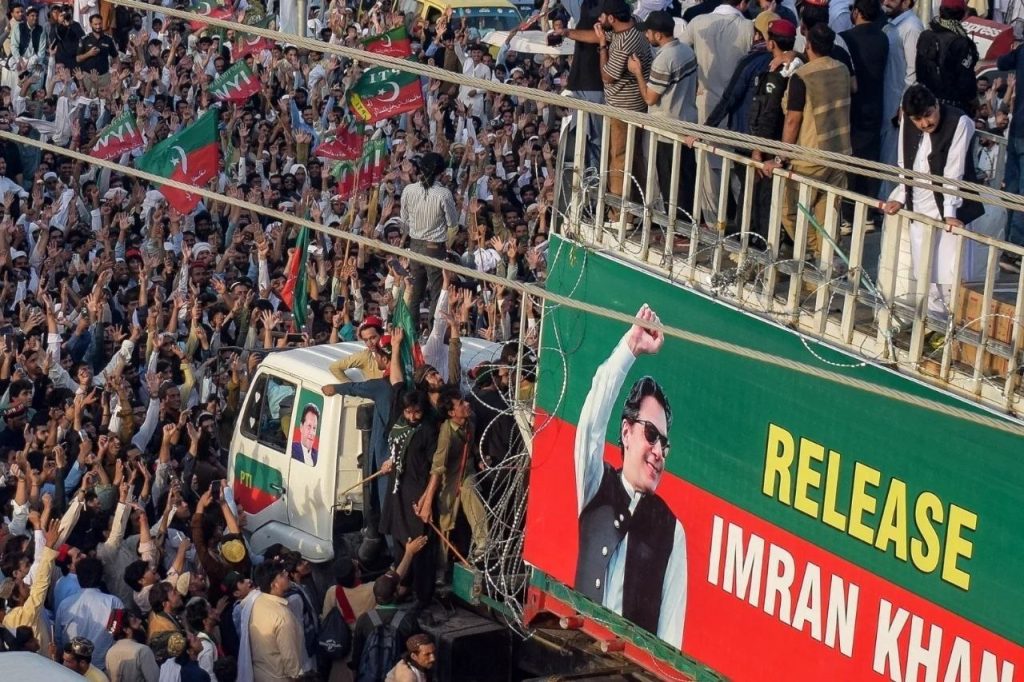 اعتراضات در خیبرپختونخوا برای آزادی عمران خان وارد هشتمین روز شد