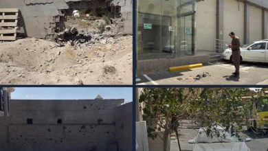 حمله موشکی گسترده یمن به پنج منطقه عربستان